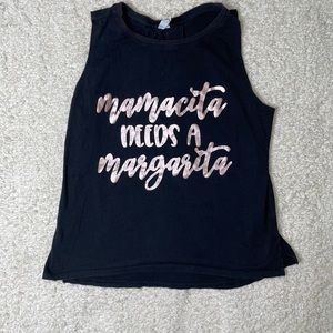 Mama Needs a Margarita workout tank top